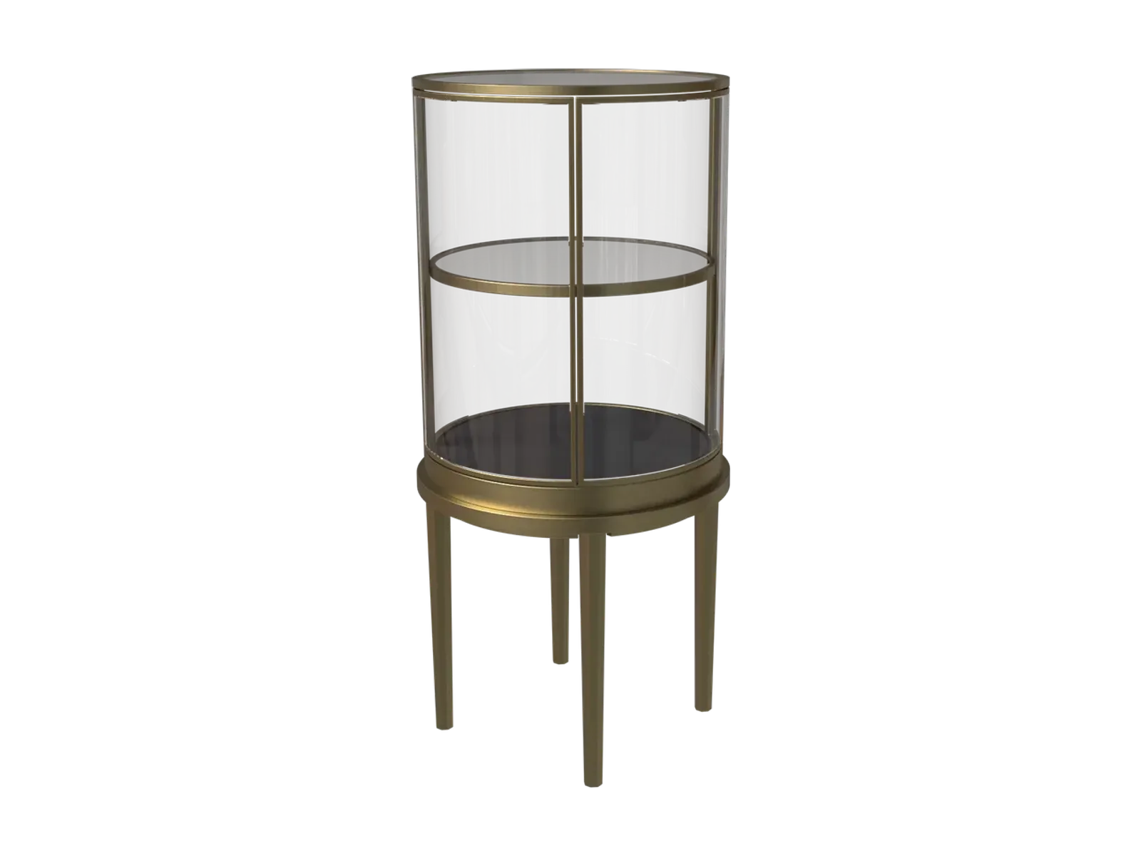 Round Fan-Shaped Jewelry Cabinet 2 view 1