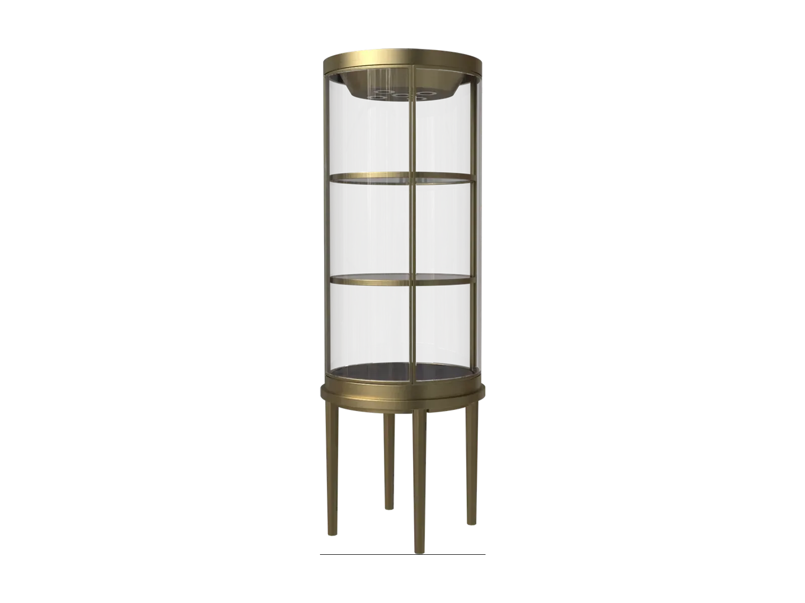 Round Fan-Shaped Jewelry Cabinet 2 view 3